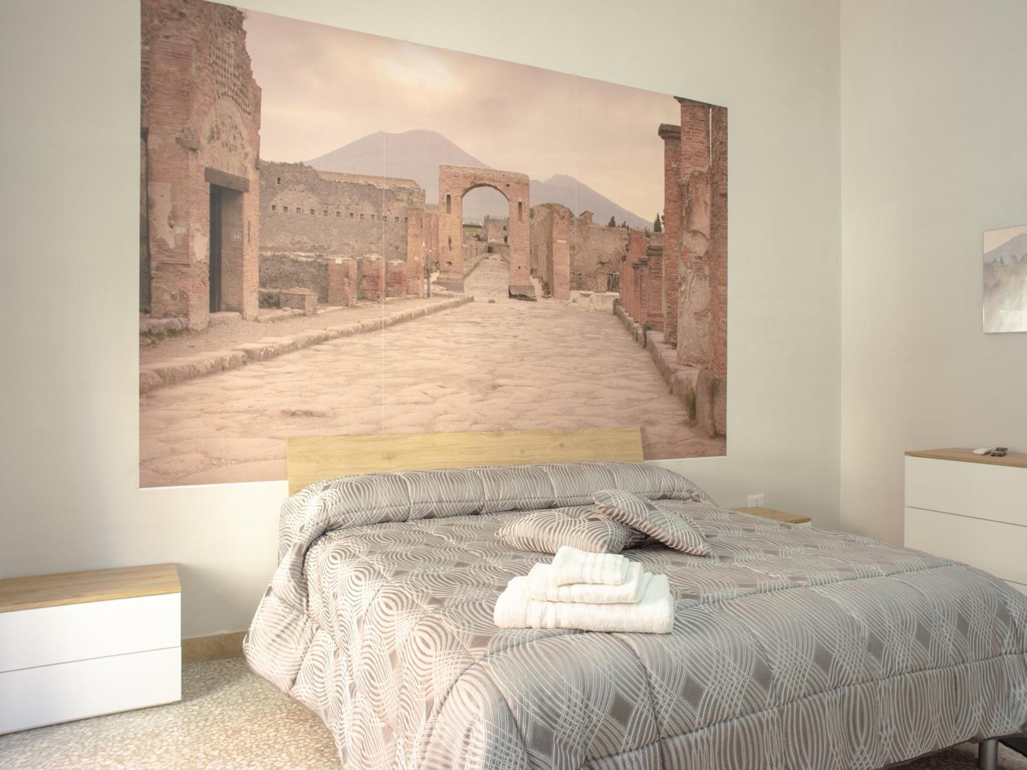 Apartment Enea Pompei Bagian luar foto